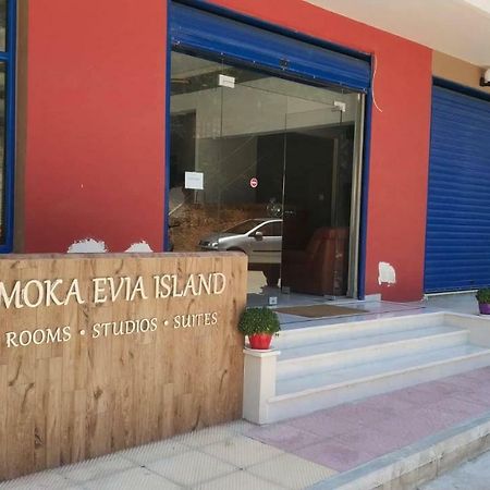 Moka Evia Island Hotel Ahladerí Kültér fotó