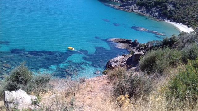 Moka Evia Island Hotel Ahladerí Kültér fotó