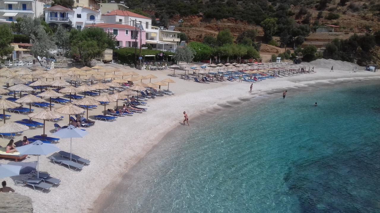 Moka Evia Island Hotel Ahladerí Kültér fotó